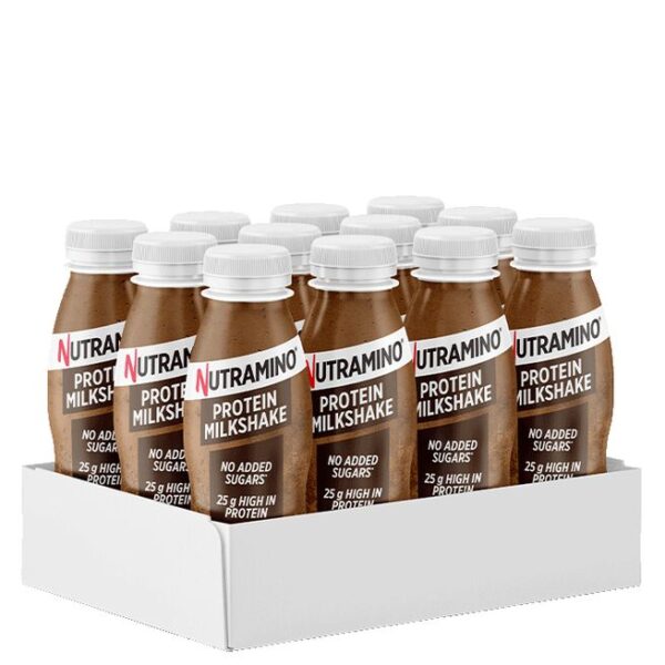 12 x Nutra Go Milkshake, 330 ml-Nutramino Fitness Nutrition