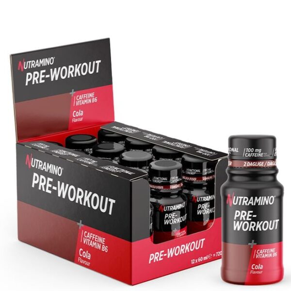 12 x Nutramino PWO Shot, 60 ml Cola-Nutramino Fitness Nutrition