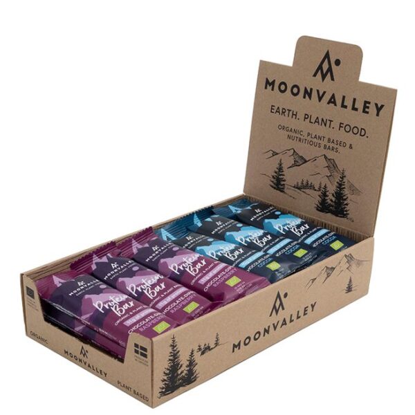 18 x Proteinbar Chocolate Mixlåda 60 g-Moonvalley