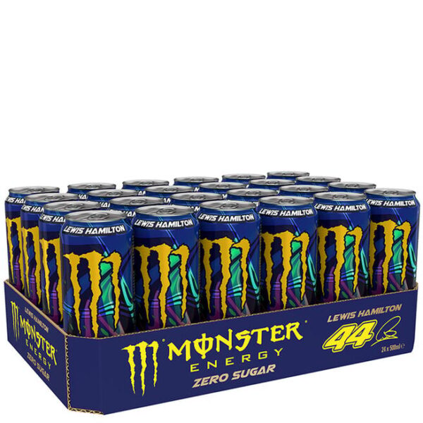 24 x Monster Energy 50 cl Lewis Hamilton Zero Sugar - Monster Energy