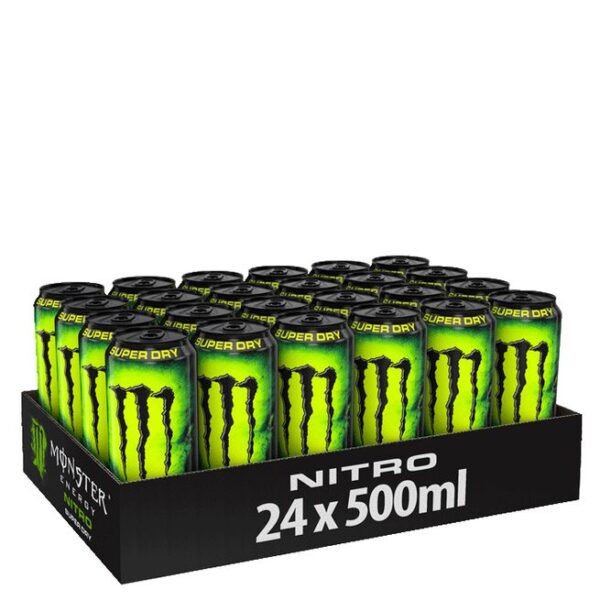 24 x Monster Energy, 50 cl, Nitro - Monster Energy