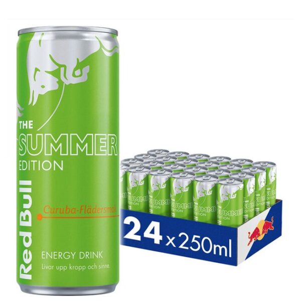 24 x Red Bull Energidryck, 250 ml, Curuba-Red Bull