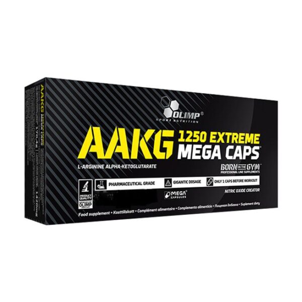 AAKG Extreme Mega Caps, 120 caps-Olimp Sports Nutrition