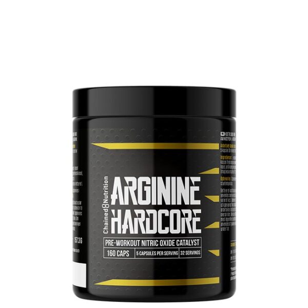 Arginine Hardcore, 160 caps - Chained Nutrition