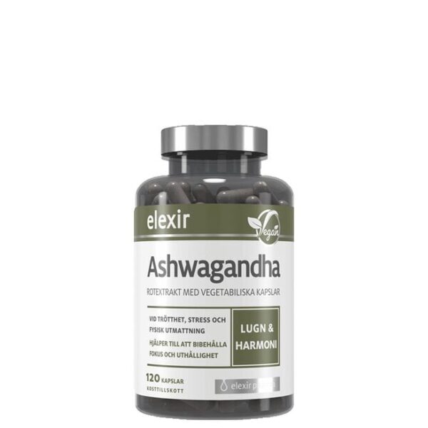 Ashwagandha 120 kapslar-Elexir Pharma