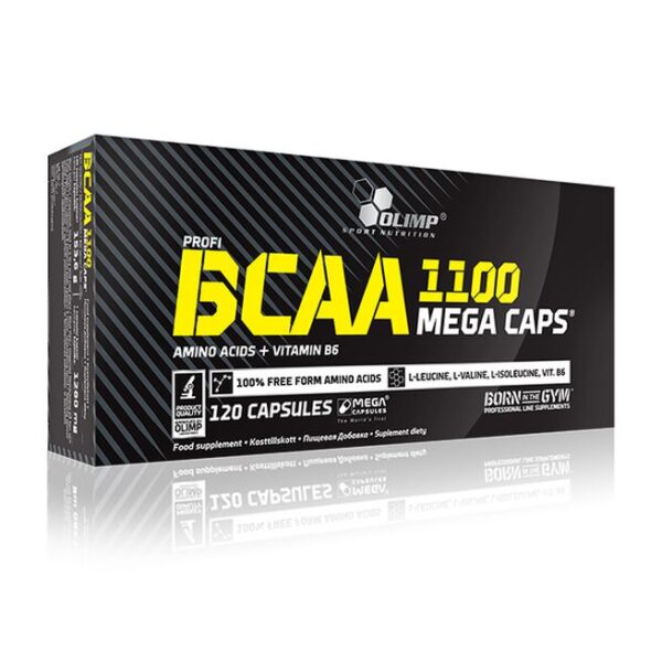 BCAA Mega Caps, 120 caps-Olimp Sports Nutrition