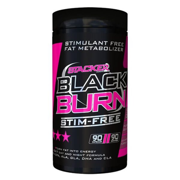 Black Burn Stim-Free, 90 caps-STACKER2 Europe