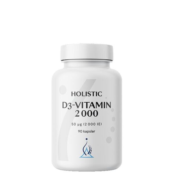 D3-vitamin 2000 IE 90 kapslar - Holistic