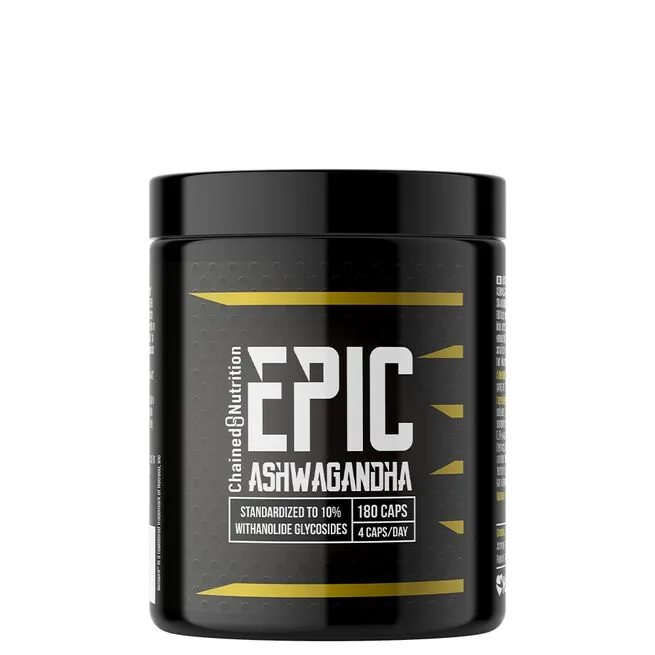 Epic Ashwagandha, 180 caps-Chained Nutrition