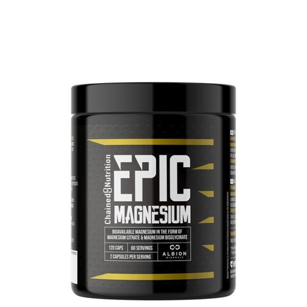 Epic Magnesium, 120 caps-Chained Nutrition