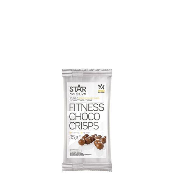 Fitness Choco Crisps 35g-Star Nutrition