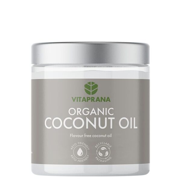 Flavor Free Organic Coconut Oil, 500 ml-Vitaprana