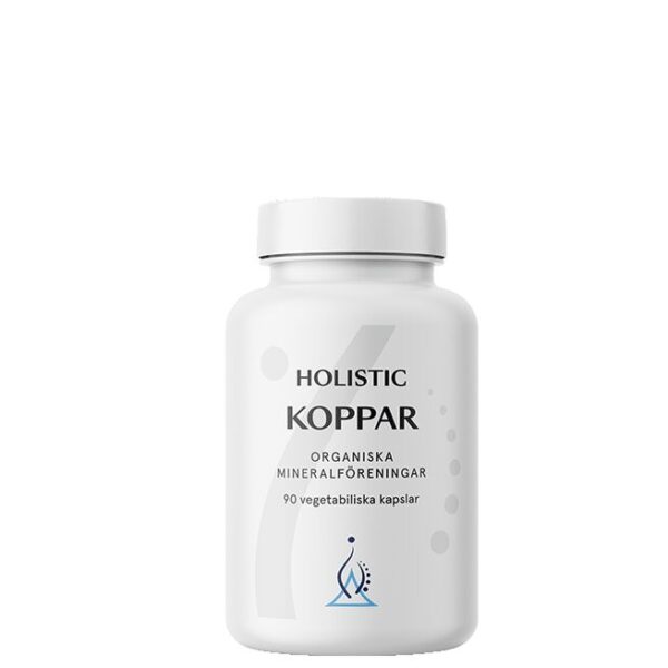 Koppar 2 mg 90 kapslar-Holistic