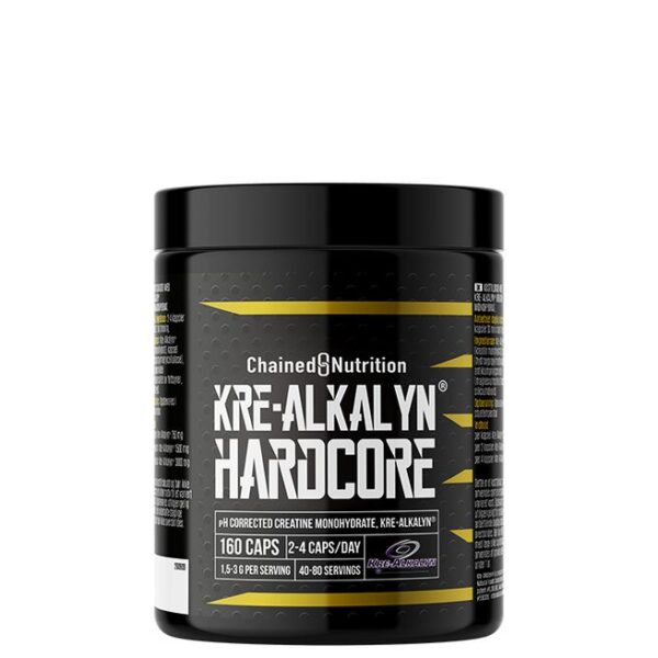 Kre-Alkalyn Hardcore, 160 caps-Chained Nutrition