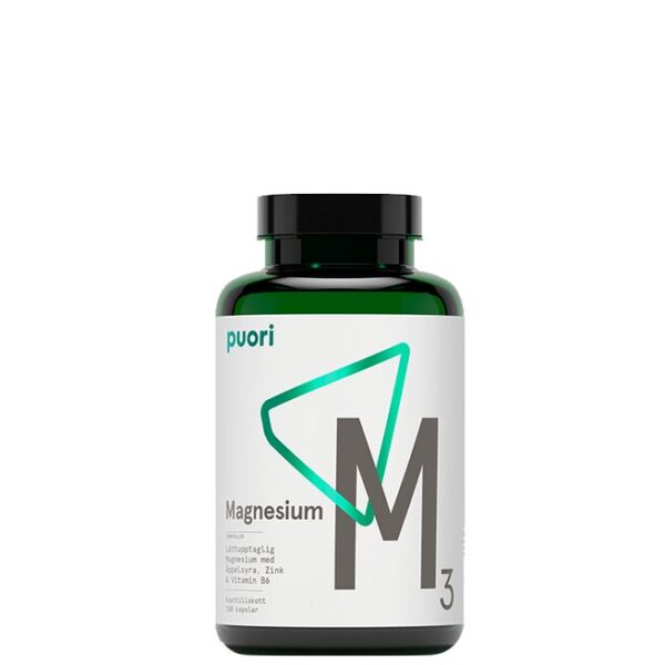 Magnesium & Zink Vegan M3 180 kapslar-Puori