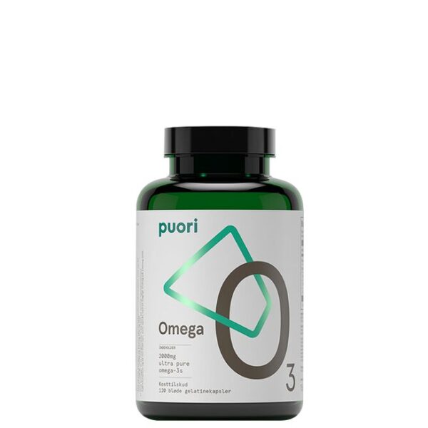 O3 Omega-3, 120 kapsler-Puori