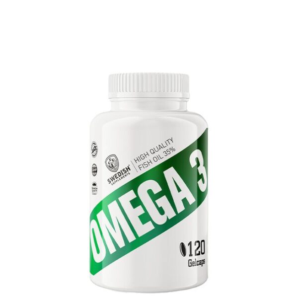 Omega 3, 120 gel caps-Swedish Supplements