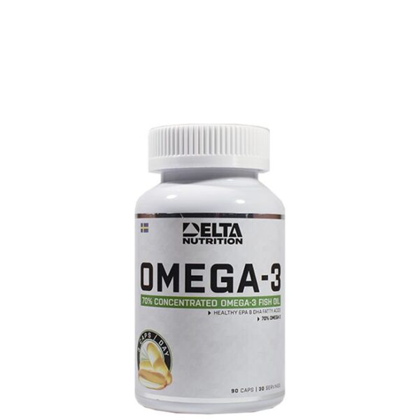 Omega-3, 90 caps - Delta Nutrition