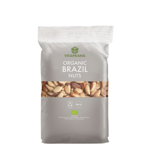 Organic Brazil Nuts, 750g-Vitaprana