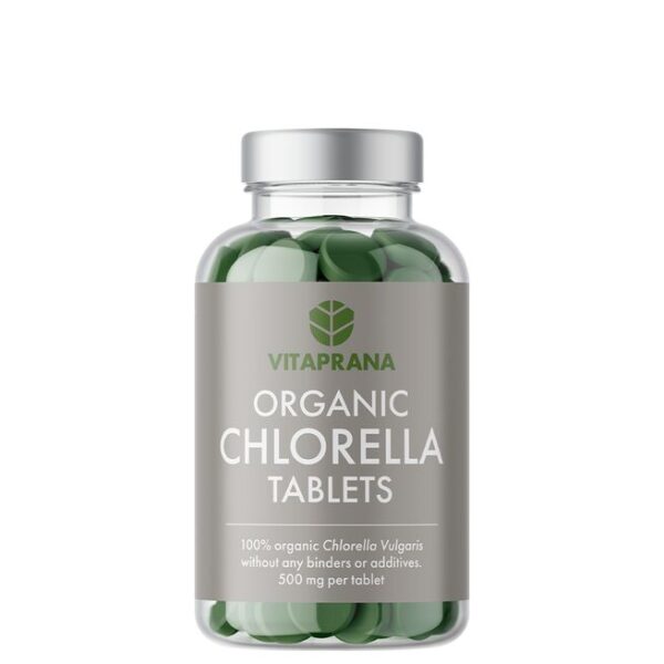 Organic Chlorella, 250 tabs - Vitaprana