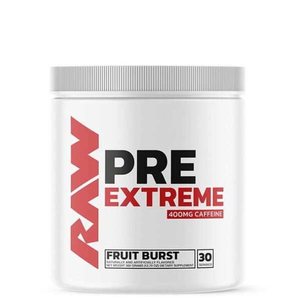 Raw Nutrition Pre Extreme, 30 servings-Raw Nutrtion