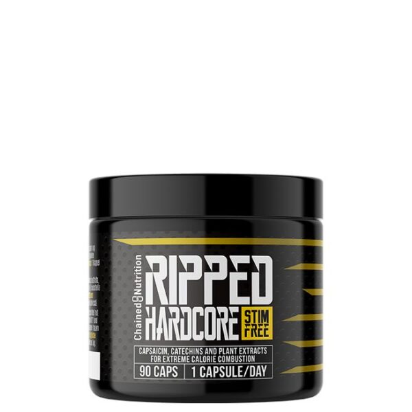 Ripped Hardcore Stimfree, 90 caps-Chained Nutrition