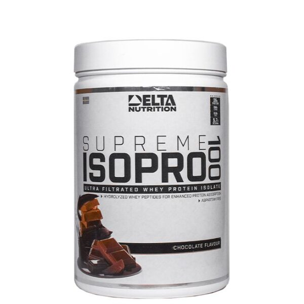 Supreme Isolate Pro 100 Myseproteinisolat 900 g-Delta Nutrition