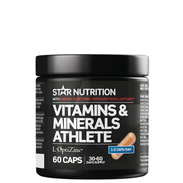 Ultimate Vitamins & Minerals Athlete, 60 caps-Star Nutrition