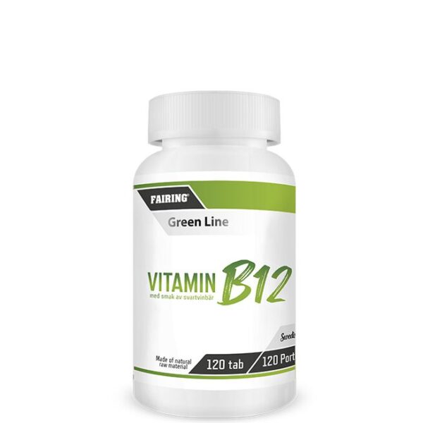 Vitamin B12, 120 tuggtabletter-Fairing