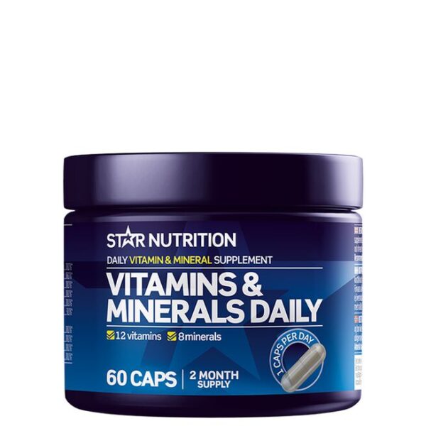 Vitamins & Minerals Daily, 60 kapsler-Star Nutrition