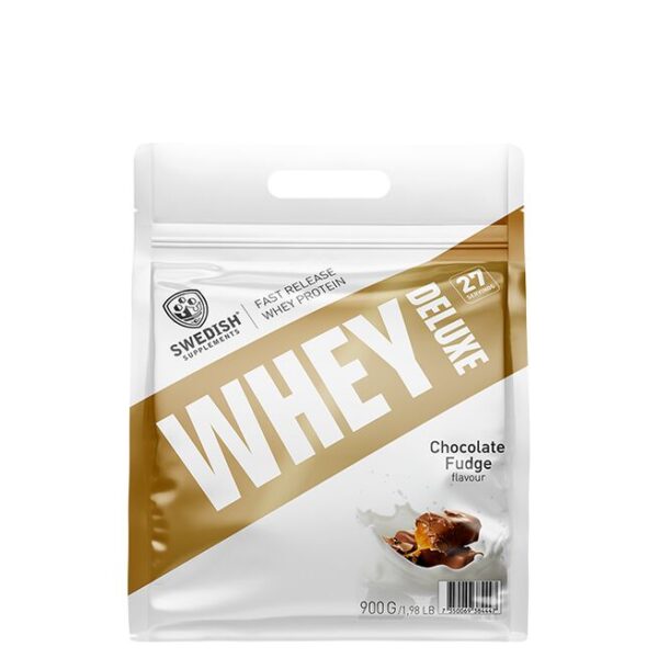 Whey Deluxe Myseprotein 900 g-Swedish Supplements